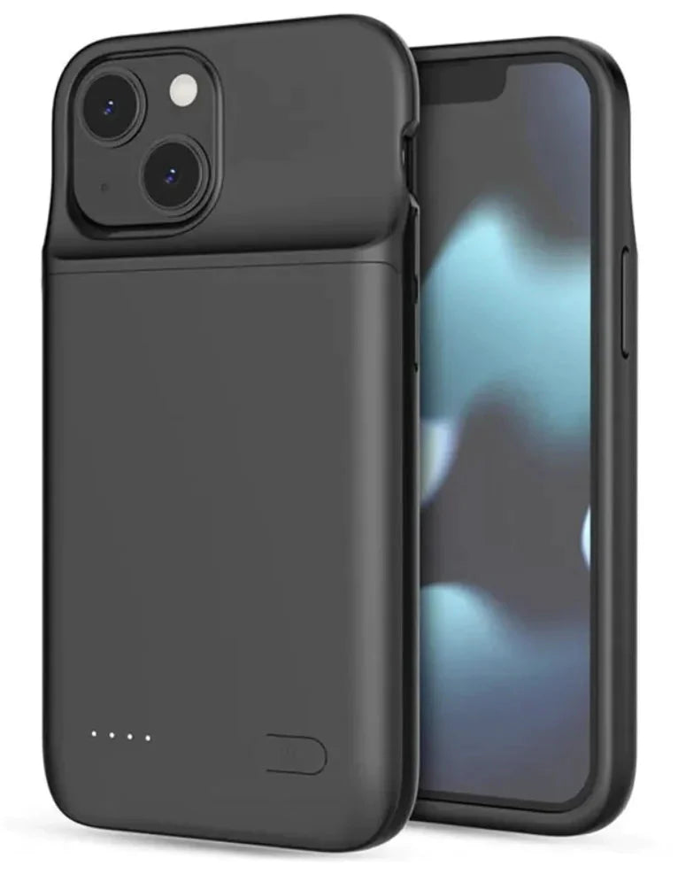 6800mAh Slim Battery Charger Case for iPhone 11-15 Pro Max & XR/XS Anti Spier