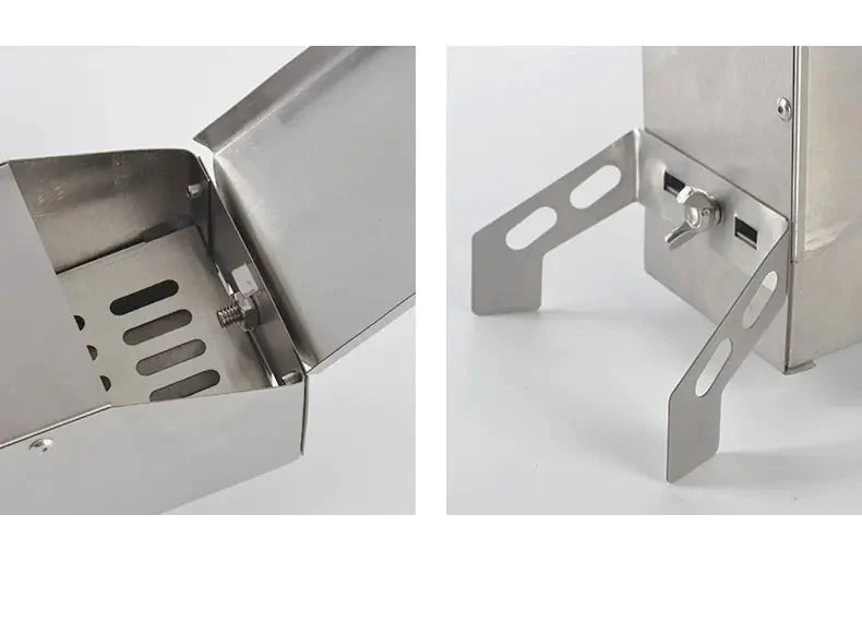 Stainless Steel Folding BBQ Grill for Camping and Firewood Anti Spier