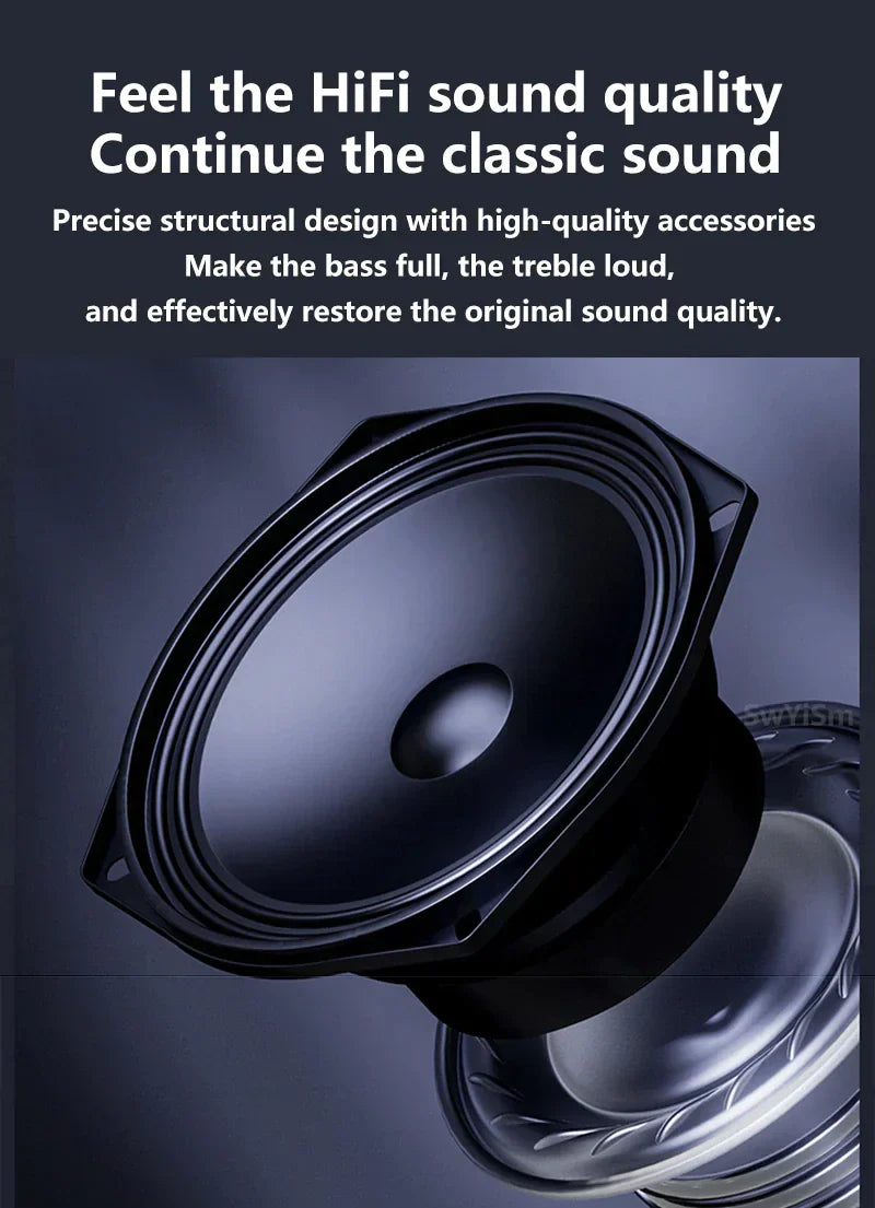 Bluetooth Speaker Wireless Waterproof Outdoor Stereo Bass USB/TF/FM Radio LOUD - Anti Spier 