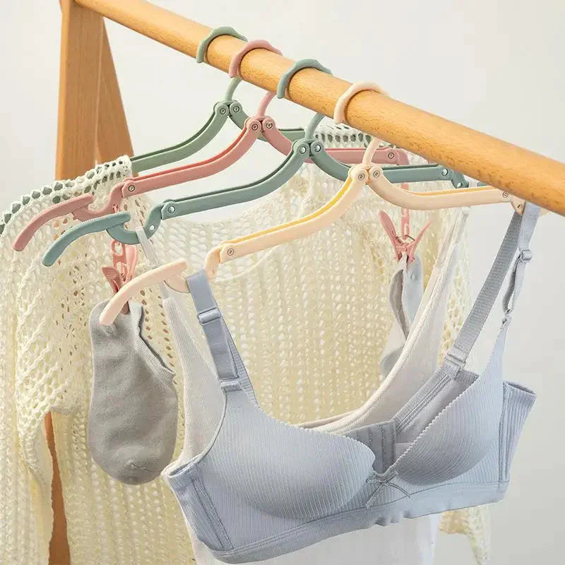 Multi-Functional Folding Clothes Hanger Anti Spier