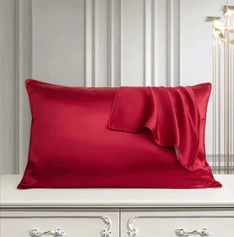 Premium Pure Silk Pillowcase – 100% Natural Real Silk Anti Spier
