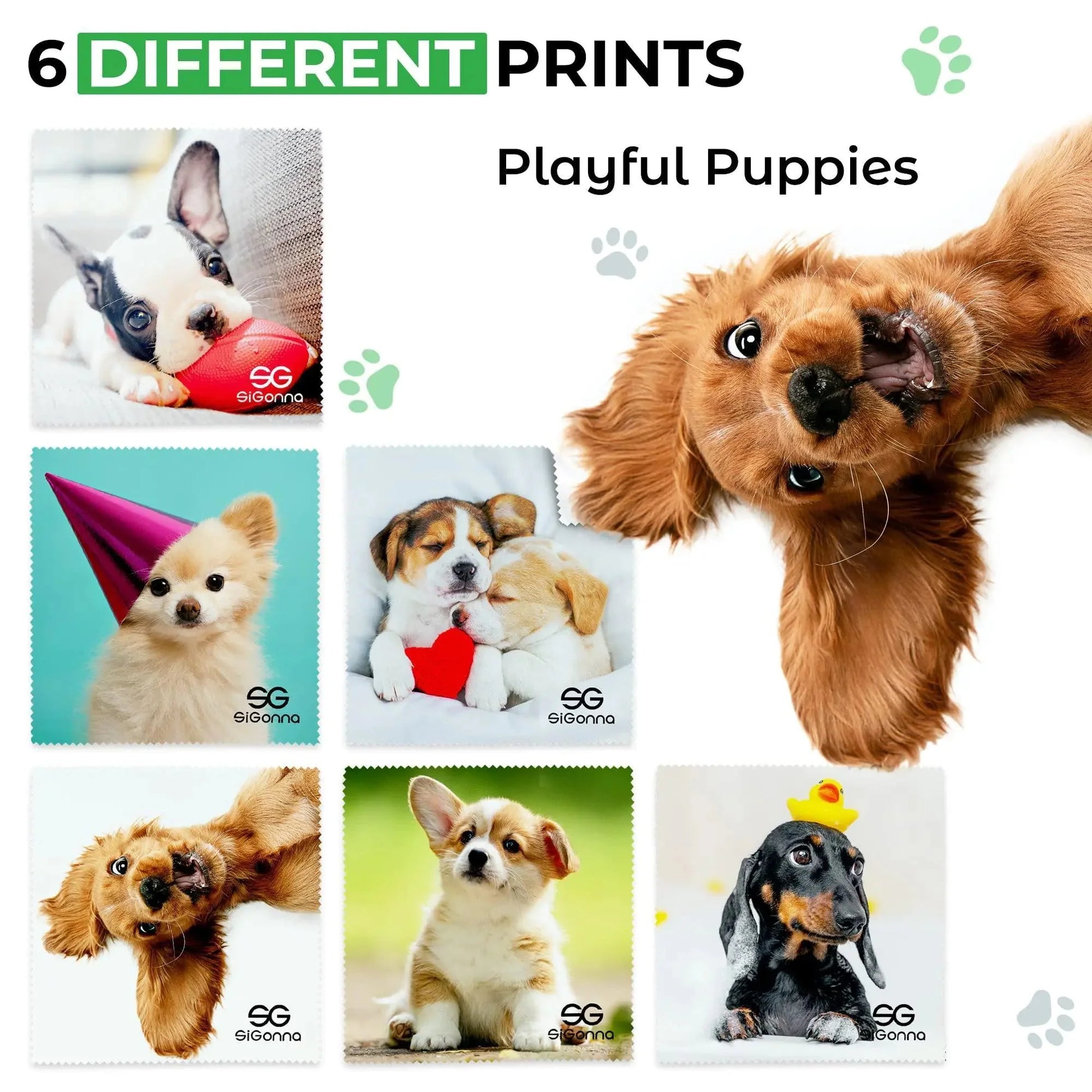 Microfiber Cleaning Cloth for Glasses Lens Camera Phone Screen 6 Pcs Very Soft Anti Spier