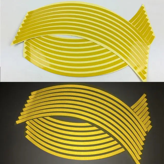 Wheel Stickers Tire Reflective Anti Spier