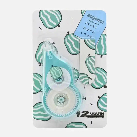 Transparent Correction Tape Dispenser - Random Color Anti Spier