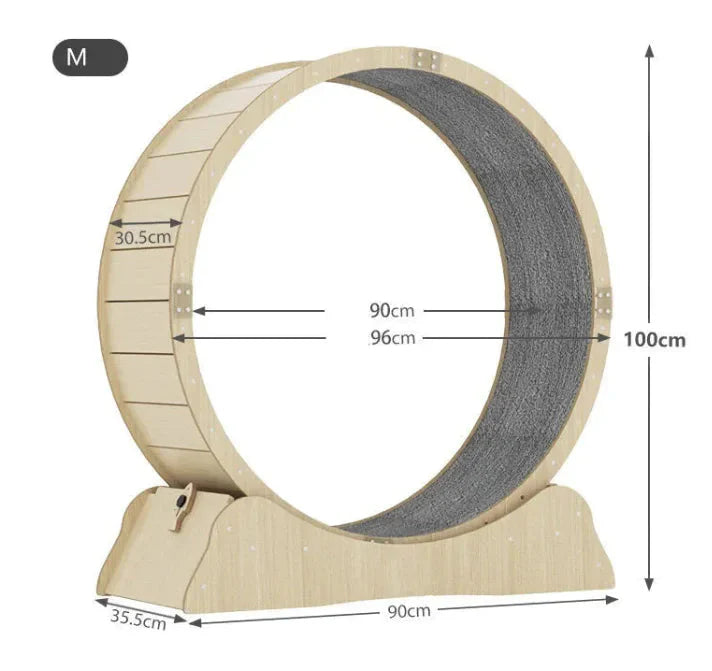 Purr Fit Cat Running Wheel Anti Spier