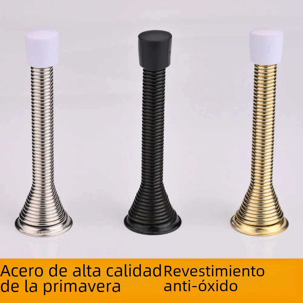 American Spring Door Stop for Kids with Rubber Head Anti Spier