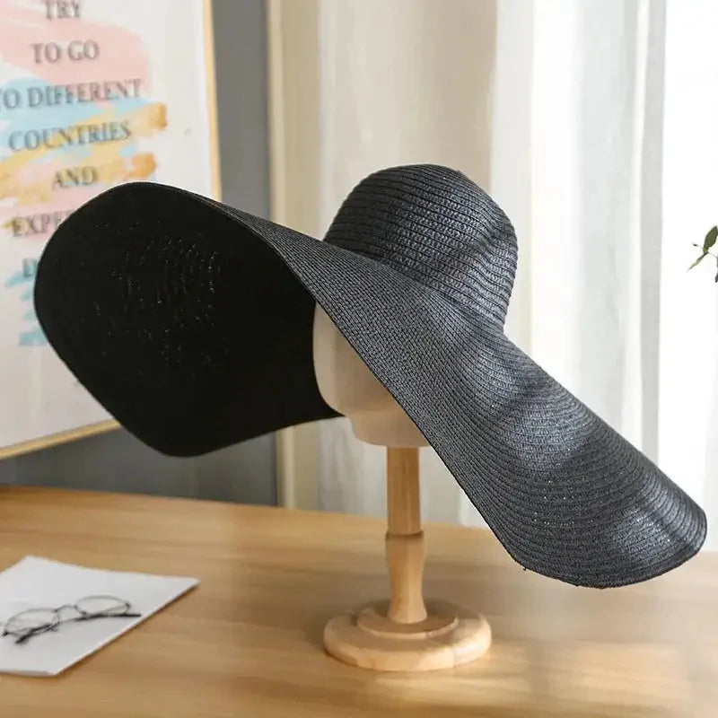 Large Wide Brim Women's Sun Hat Anti Spier