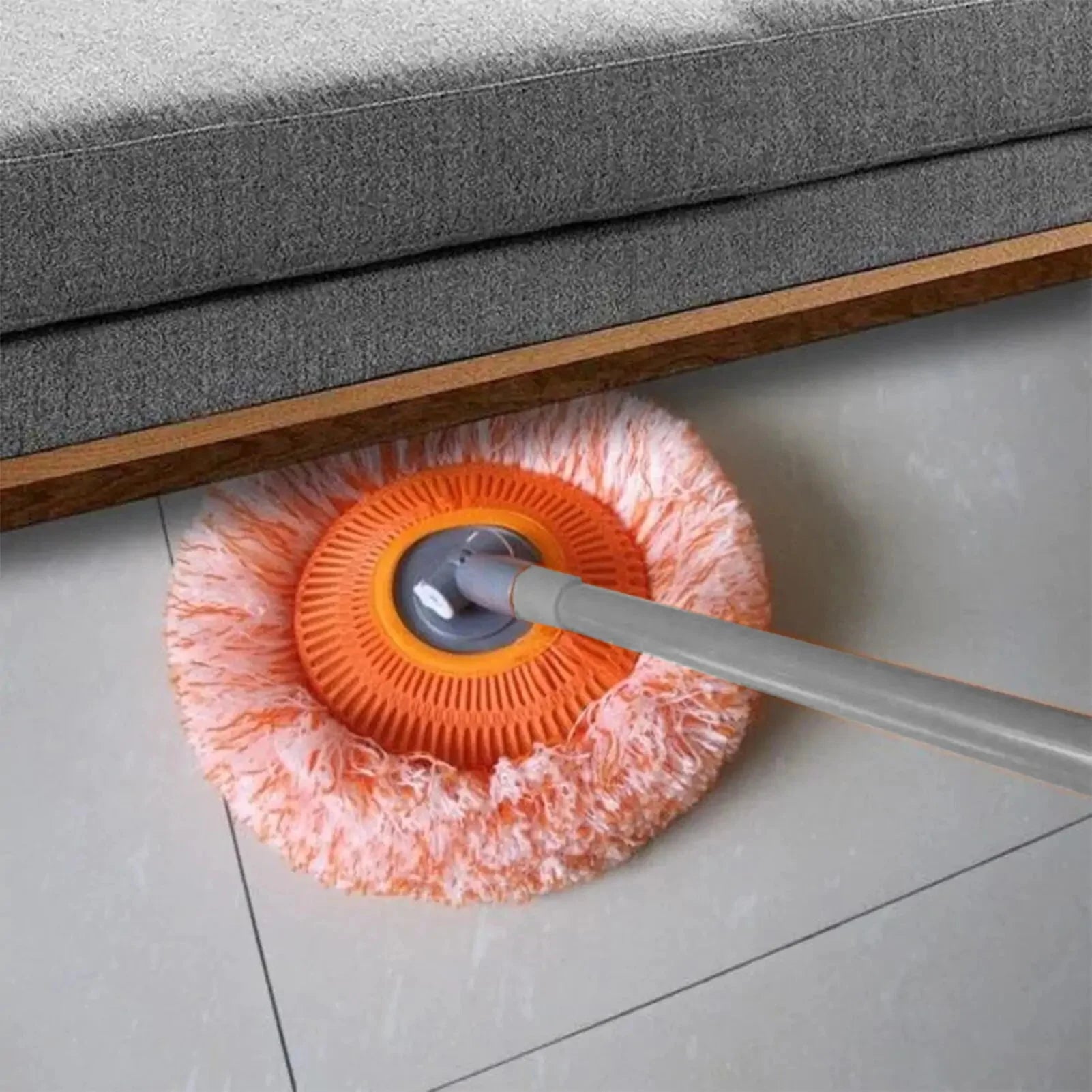 Floor Mop with Extendable Long Handle Anti Spier