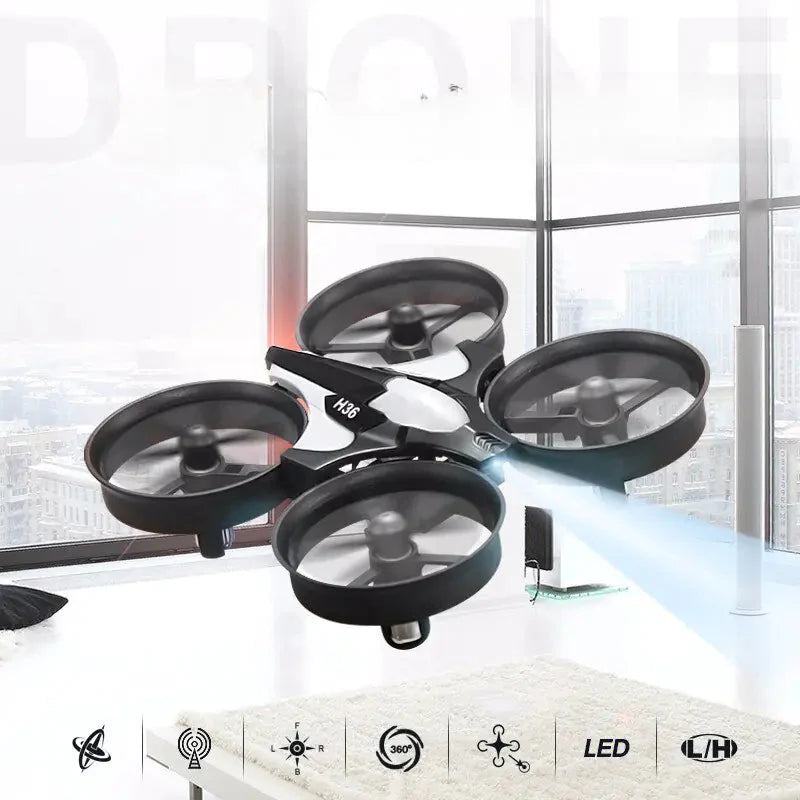 Mini 6-Axis Gyro RC Quadcopter Headless Mode Remote Control Drone With Camera Anti Spier