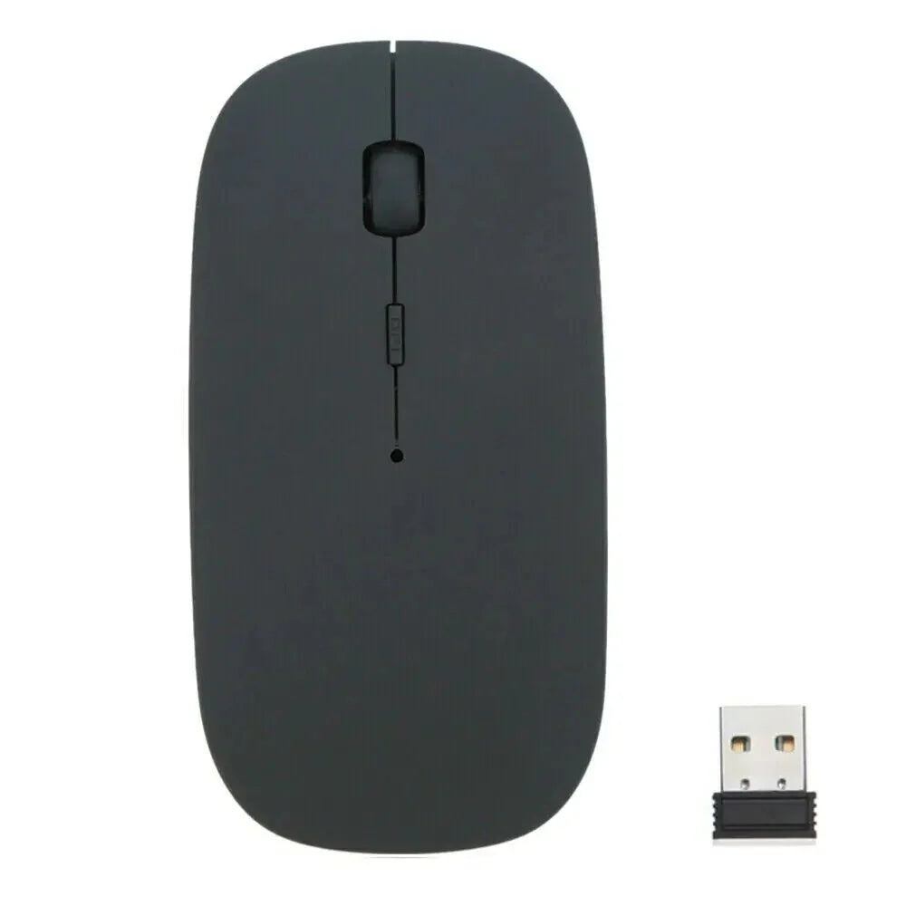 2.4GHz USB Wireless Optical Mouse Mice For Apple Mac Macbook Pro Air PC Anti Spier