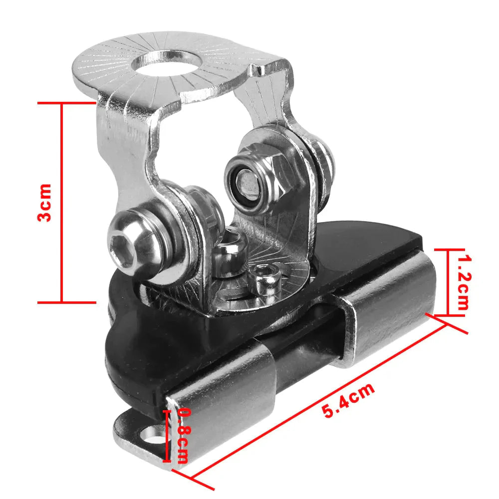 2PCS Pillar Hood Led Work Light Bar Mount Bracket Clamp Holder Offroad Universal Anti Spier