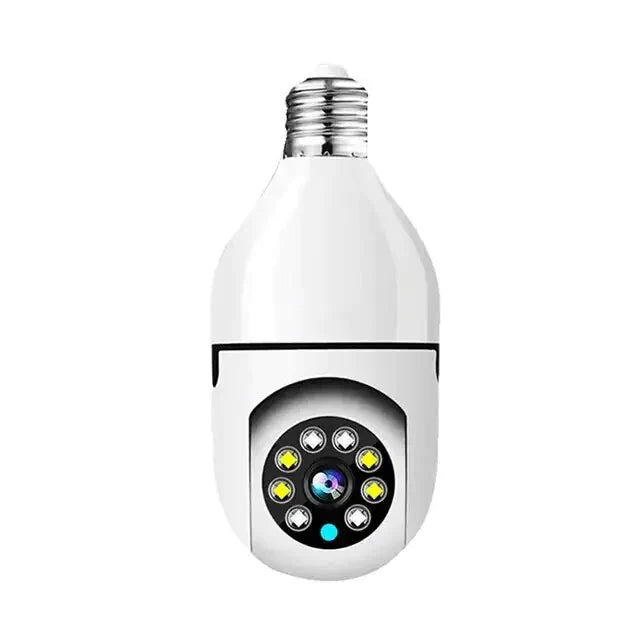Smart 5G Surveillance Bulb: Full-Color Night Vision Anti Spier
