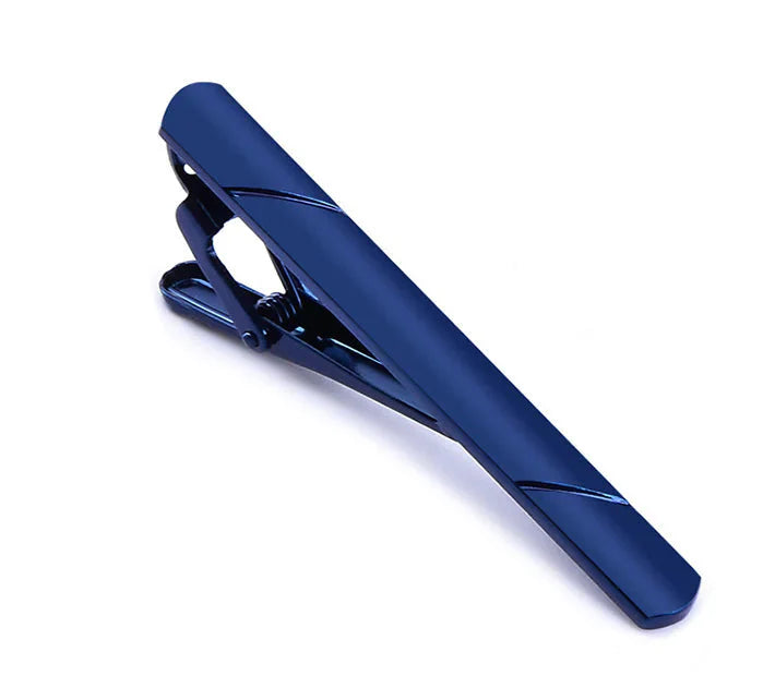 4PCS Mens Stainless Steel Tie Clip Necktie Bar Clasp Clamp Pin Gold Black Silver Anti Spier