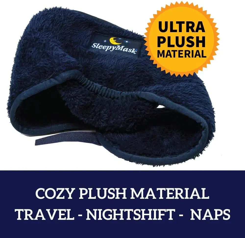 The Perfect Travel Sleeping Mask - Innovative Above Nose Light Blocking Anti Spier