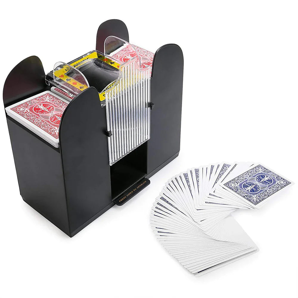 Automatic Shuffling Device for Game Cards Anti Spier