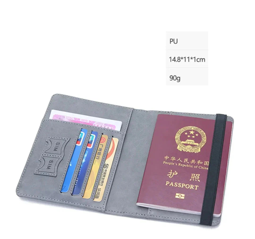 Premium Travel Passport Cover Anti Spier