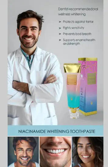 Niacinamide Powerful Whitening Toothpaste Anti Spier