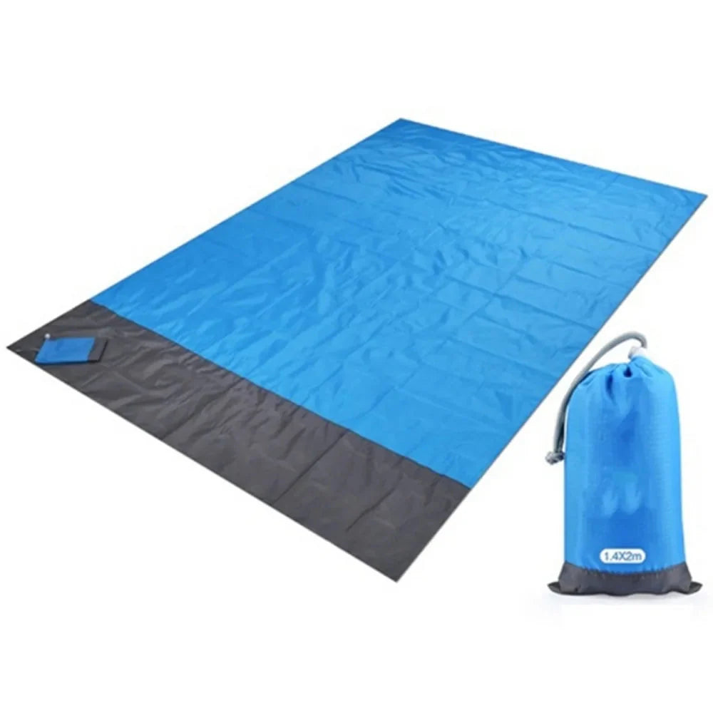 Waterproof Pocket Beach Blanket Anti Spier