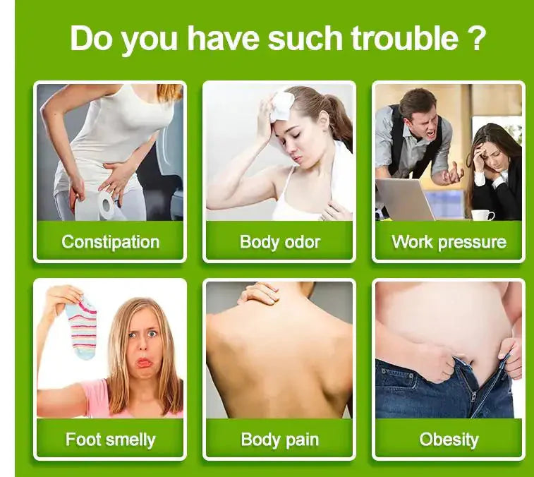 Bamboo Vinegar Detox Foot Patch - 20 Pack Anti Spier