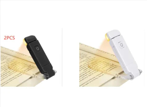 USB Rechargeable LED Clip-On Reading Light Anti Spier