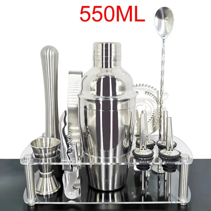 1-12 pcs Cocktail Shaker Set Anti Spier