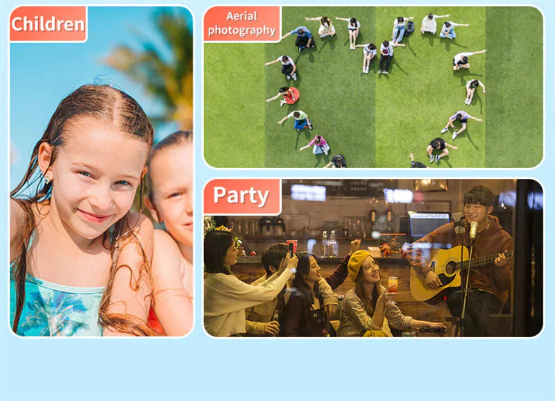 Compact 1080p HD Retro Mini Camera - Perfect Pocket-Sized Gift for Any Occasion! Anti Spier