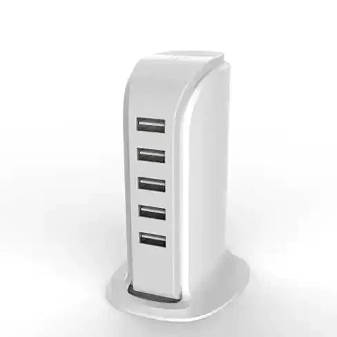 Smart Power Tower for Every Desk at Home or Office Charge any Gadget Anti Spier