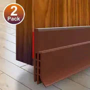 2 Packs Door Draft Stopper for Interior/Exterior Doors Anti Spier