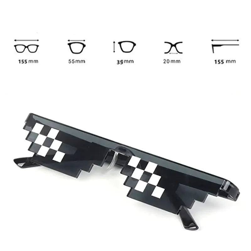 8 Bit Thug Life Sunglasses Anti Spier