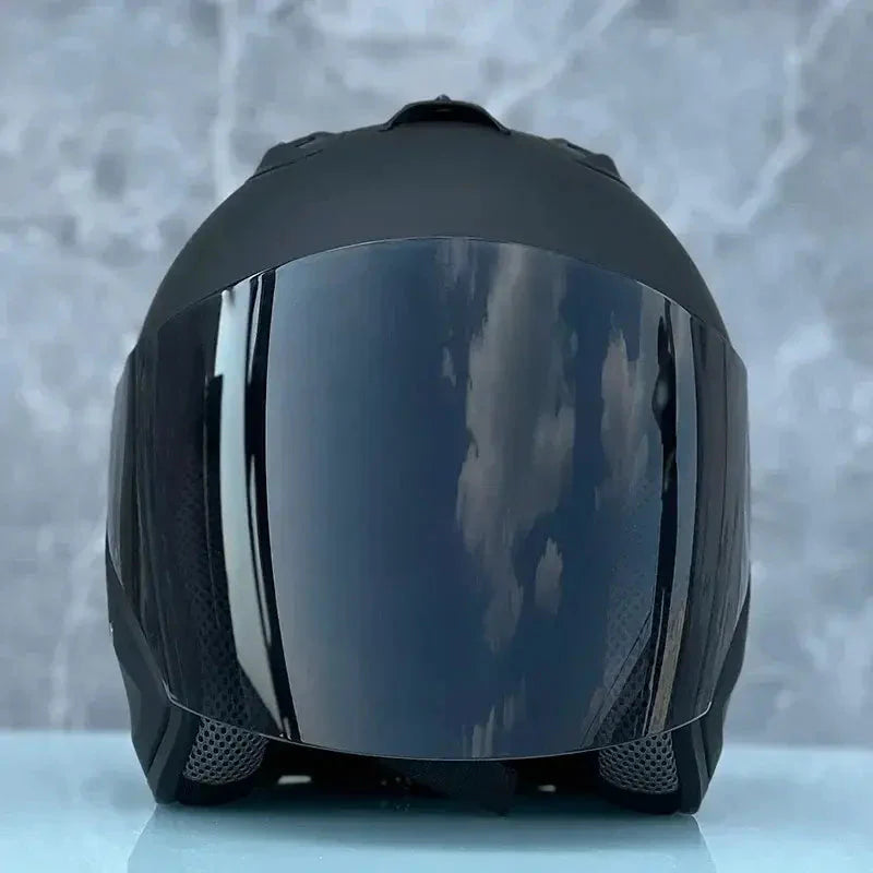 Ultralight Safety Motorcycle Helmet with Integrated Light Anti Spier
