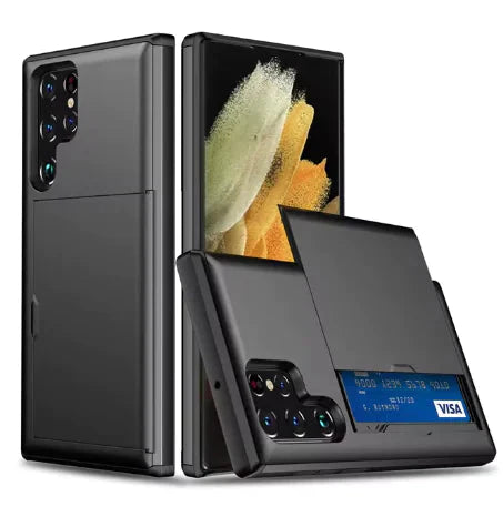 Samsung Wallet Case Anti Spier