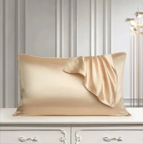 Premium Pure Silk Pillowcase – 100% Natural Real Silk Anti Spier