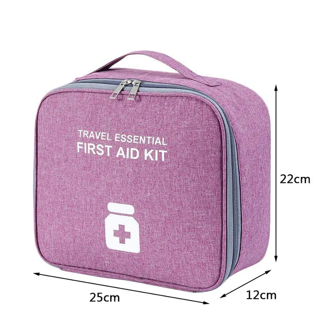 Large Capacity First Aid Kit Home Medicine Storage Anti Spier