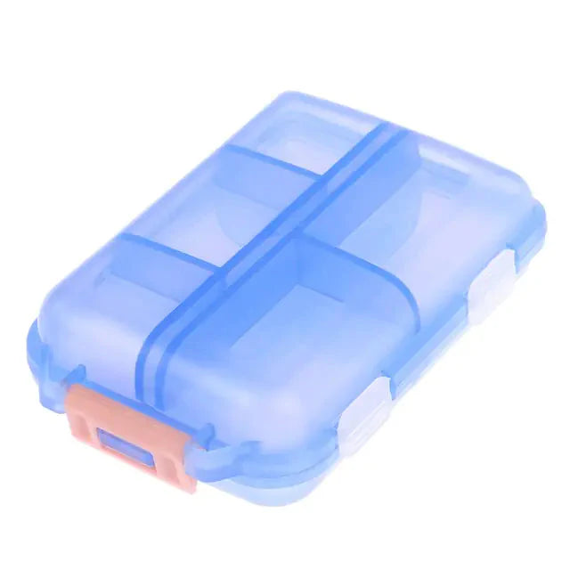 Portable Travel Pill Organizer Case Anti Spier