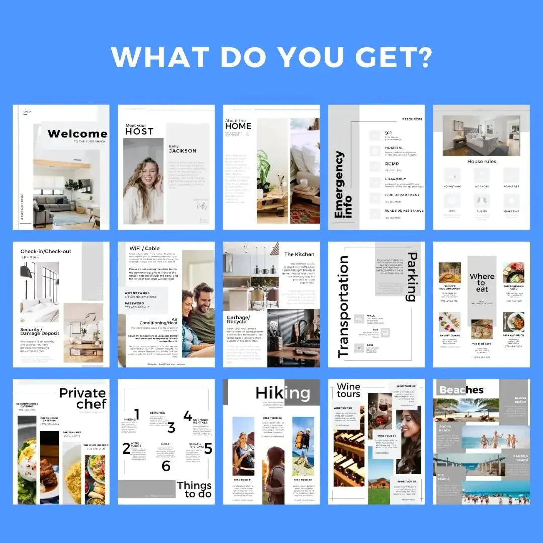 Ultimate Downloadable AirBnB Host Template Bundle Anti Spier