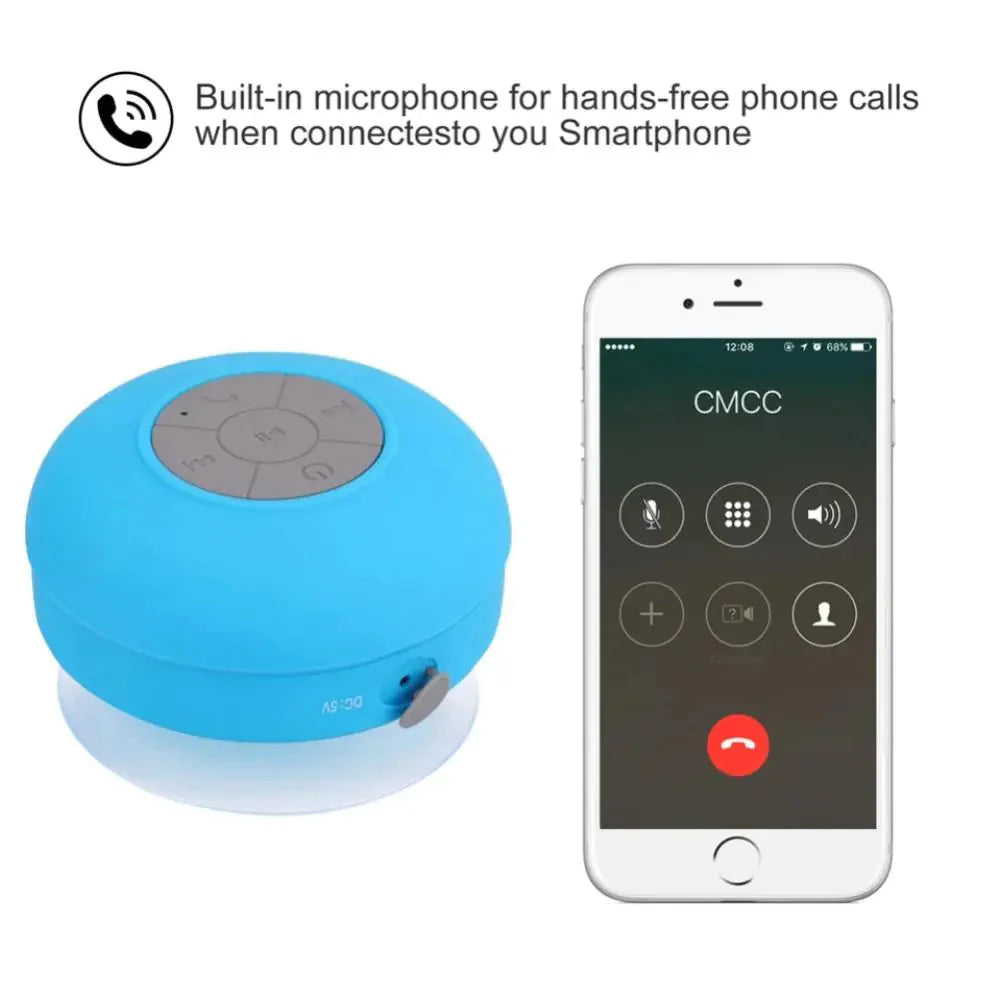 Hands-free Calling Small Waterproof Bluetooth Speaker Anti Spier