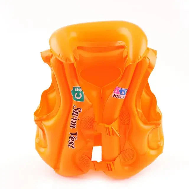 Inflatable Life Vest Baby Swimming Jacket Wins Wow