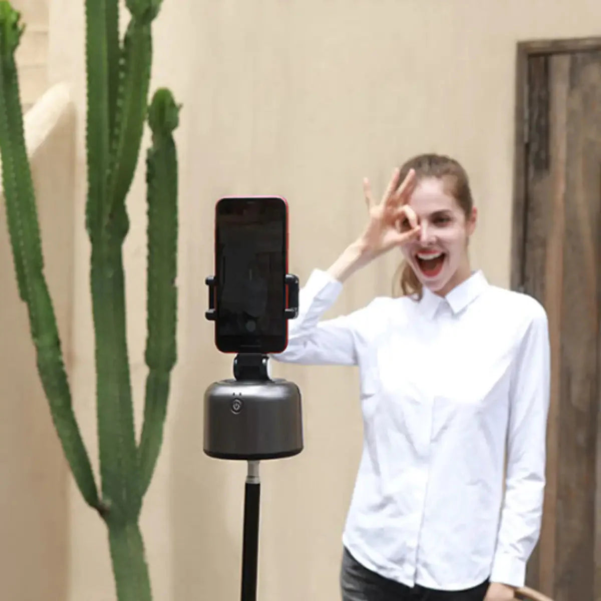 Smart Selfie Remote Auto Stand For Video And Photography Anti Spier