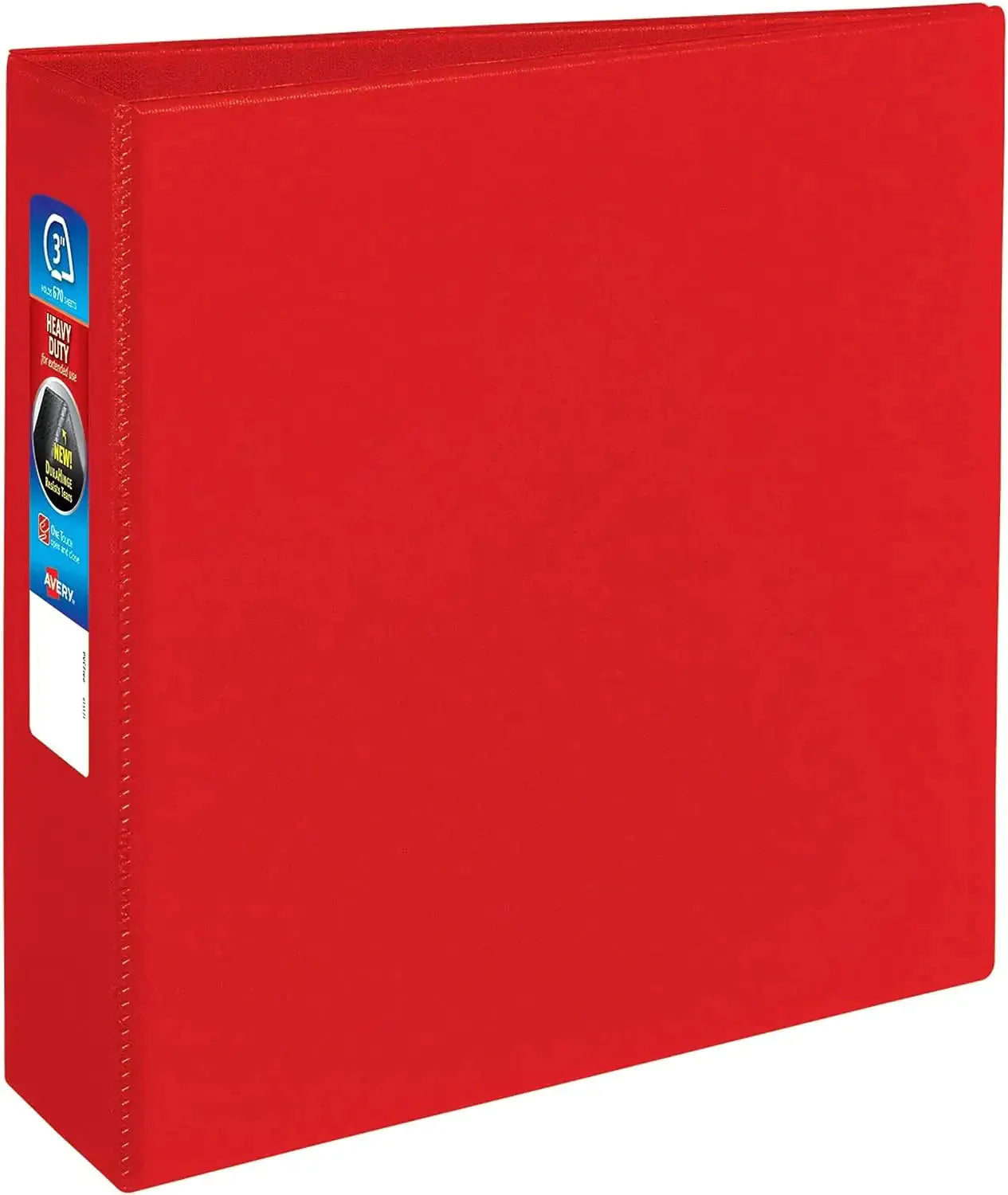 3 Ring Binder- 1" - Red Anti Spier