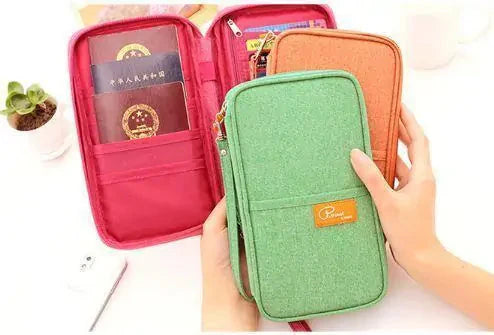 RFID Ultra Storage Passport Case Anti Spier