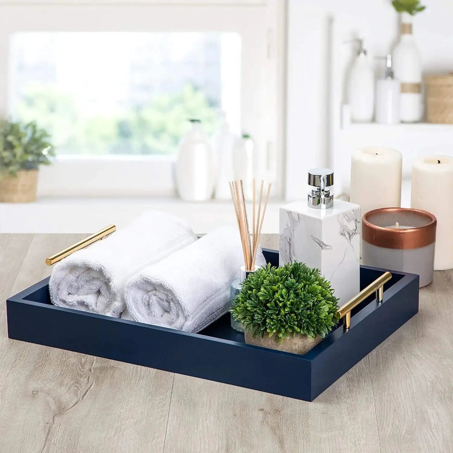 Modern and Sophisticated Ottoman Tray Anti Spier