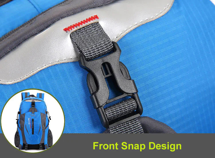 40L Men Women Travel Backpack Rucksack Camping Laptop Hiking School Book Bag USA Anti Spier