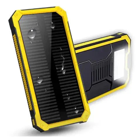 Waterproof Solar Charging 10000mAh Battery Backup Anti Spier