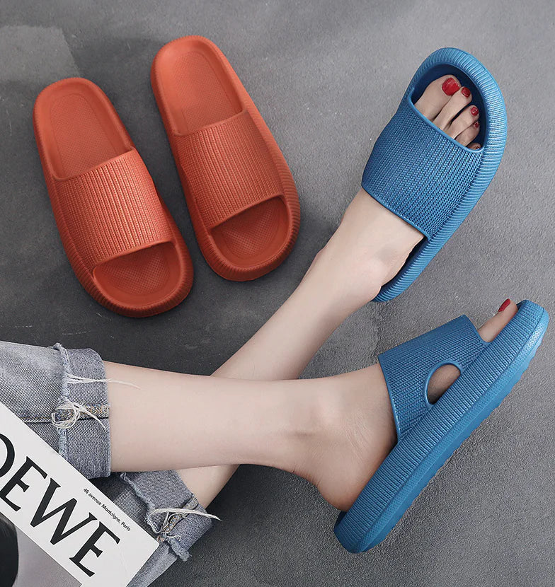 Cozy Pillow Slides Anti-Slip Sandals Ultra Soft Slippers Cloud Home Outdoor Shoe Anti Spier