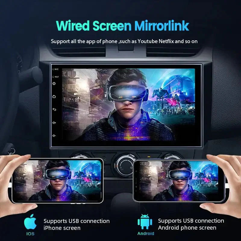 Car Multimedia Player Wireless Anti Spier