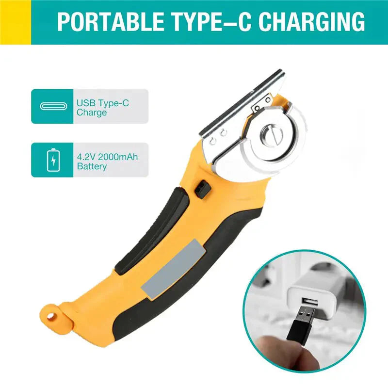 Rechargeable Electric Cordless Rotary Cutter Anti Spier