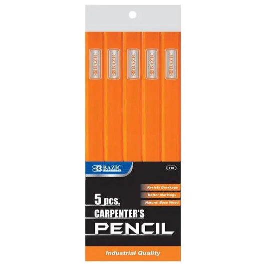 Carpenter's Pencil (5/Pack) Anti Spier