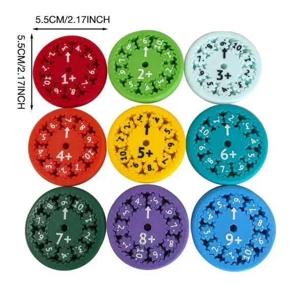 Math Fidget Spinner Puzzle – Fun Math Games for Stress Relief Anti Spier