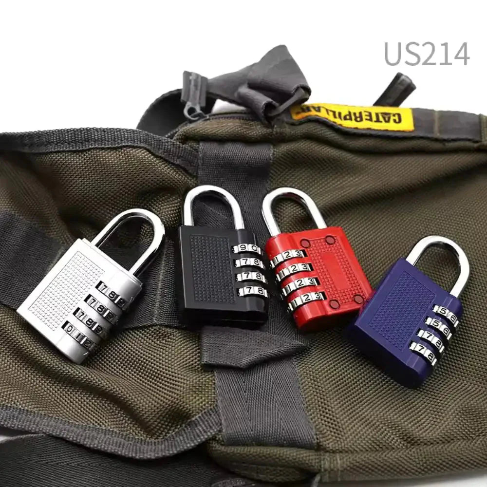 4 Digit Combination Padlock - 1pc Anti Spier