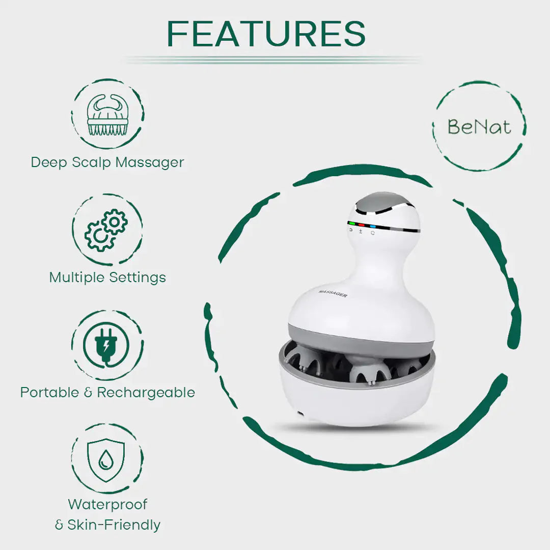 Smart Scalp Massager Anti Spier